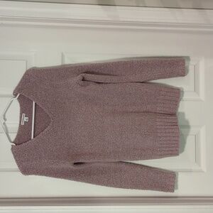 Fuzzy Purple Sweater